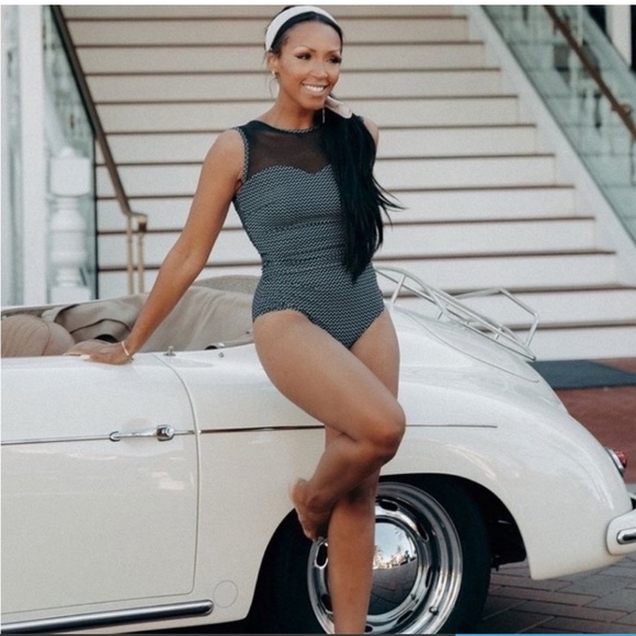 Albion Maria One-Piece Swimsuit in Midnight Dash - Picture 6 of 6